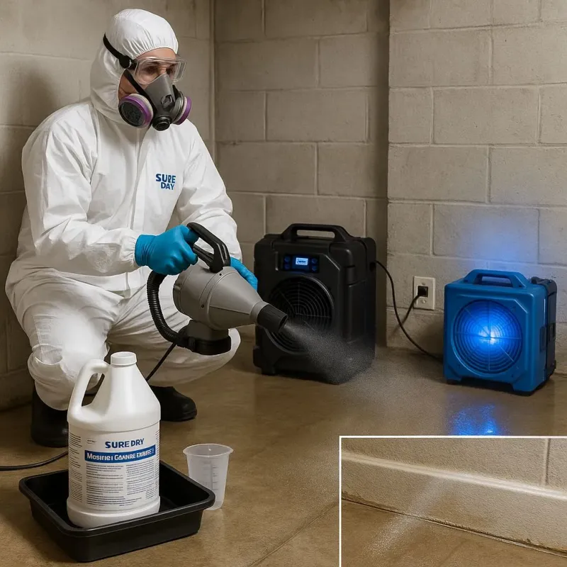 Sanitization and Odor Removal process in Manchester-by-the-Sea, MA